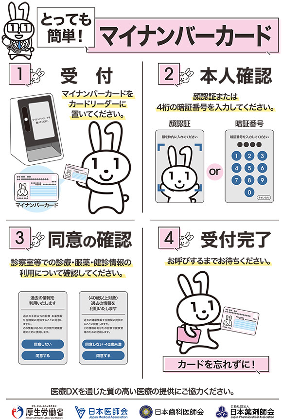 マイナ受付